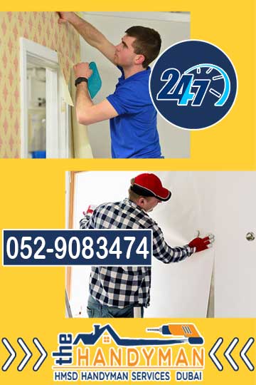 Wallpaper-Fixing-Dubai-Handyman-Professional