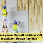 Room Gypsum Drywall Partition Wall Installation Design and Idea