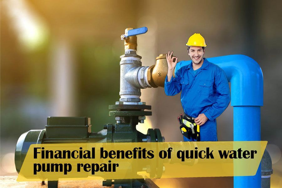 Financial benefits of quick water pump repair