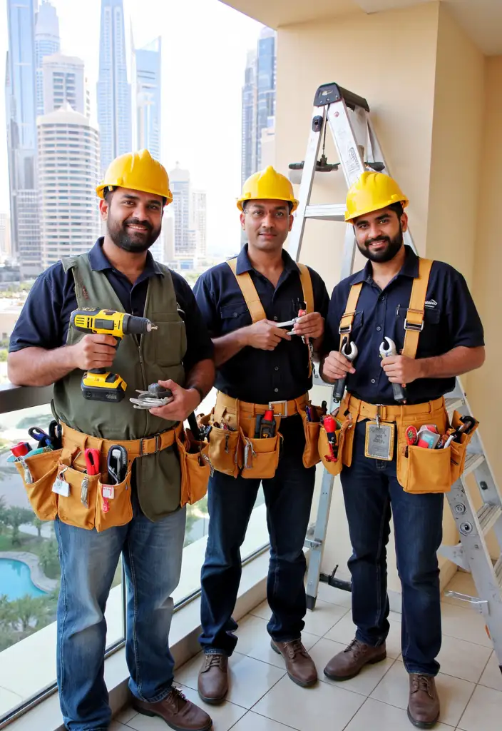 Affordable handyman services in Dubai offering budget-friendly plumbing, electrical, and carpentry solutions