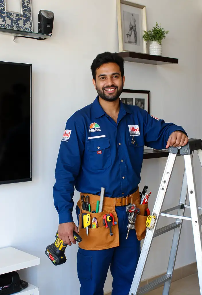 Handyman for Wall Mounting Services Dubai